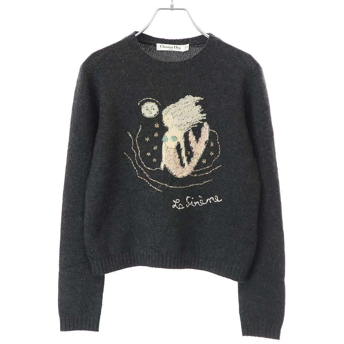 Christian Dior クリスチャンディオール 17AW マーメイドカシミヤニットセーター