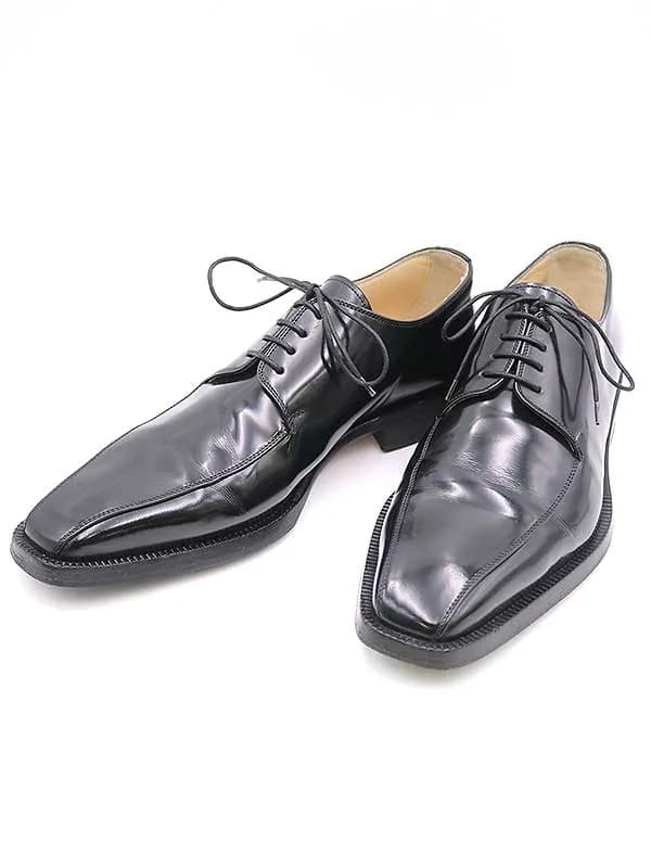 DOLCE&GABBANA ドルチェ&ガッバーナ 4ホールレザーシューズ