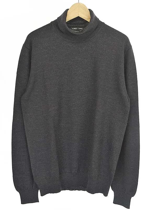 HELMUT LANG ヘルムート ラング ウールハイネックニットセーター