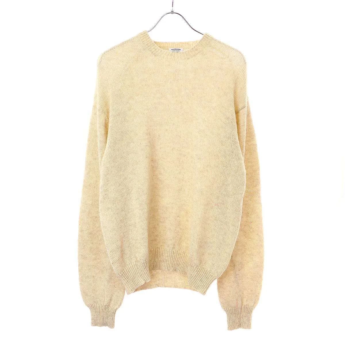 MAATEE&SONS マーティーアンドサンズ 24AW SHET和紙 P/O SWEATER ニットセーター MT4303-0105