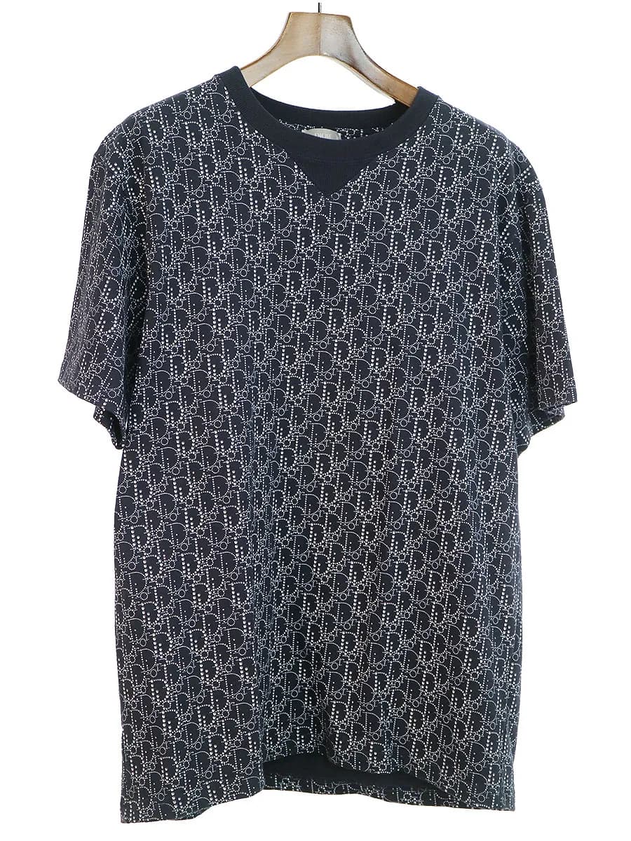 Dior HOMME ディオールオム 20AW オーバーサイズオブリークビーズTシャツ