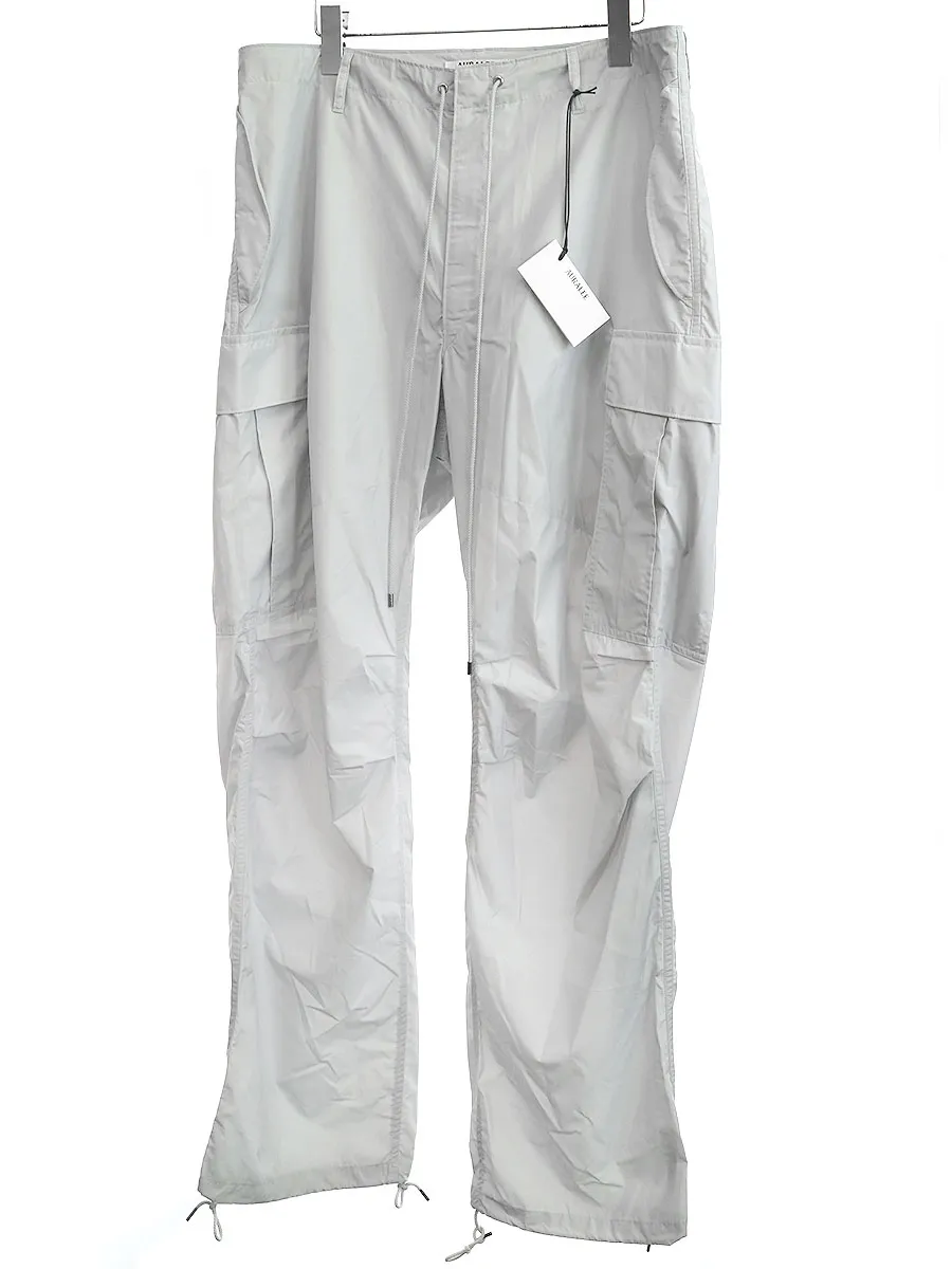AURALEE オーラリー 20SS LIGHT NYLON FATIGUE PANTS ライトナイロンファティーグパンツ