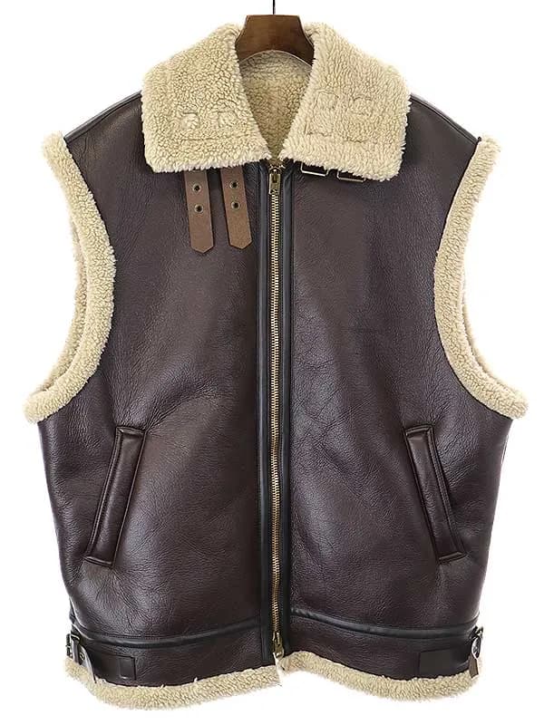 INSCRIRE アンスクリア 22AW Synthetic B-3 Vest シンセティックムートンベスト