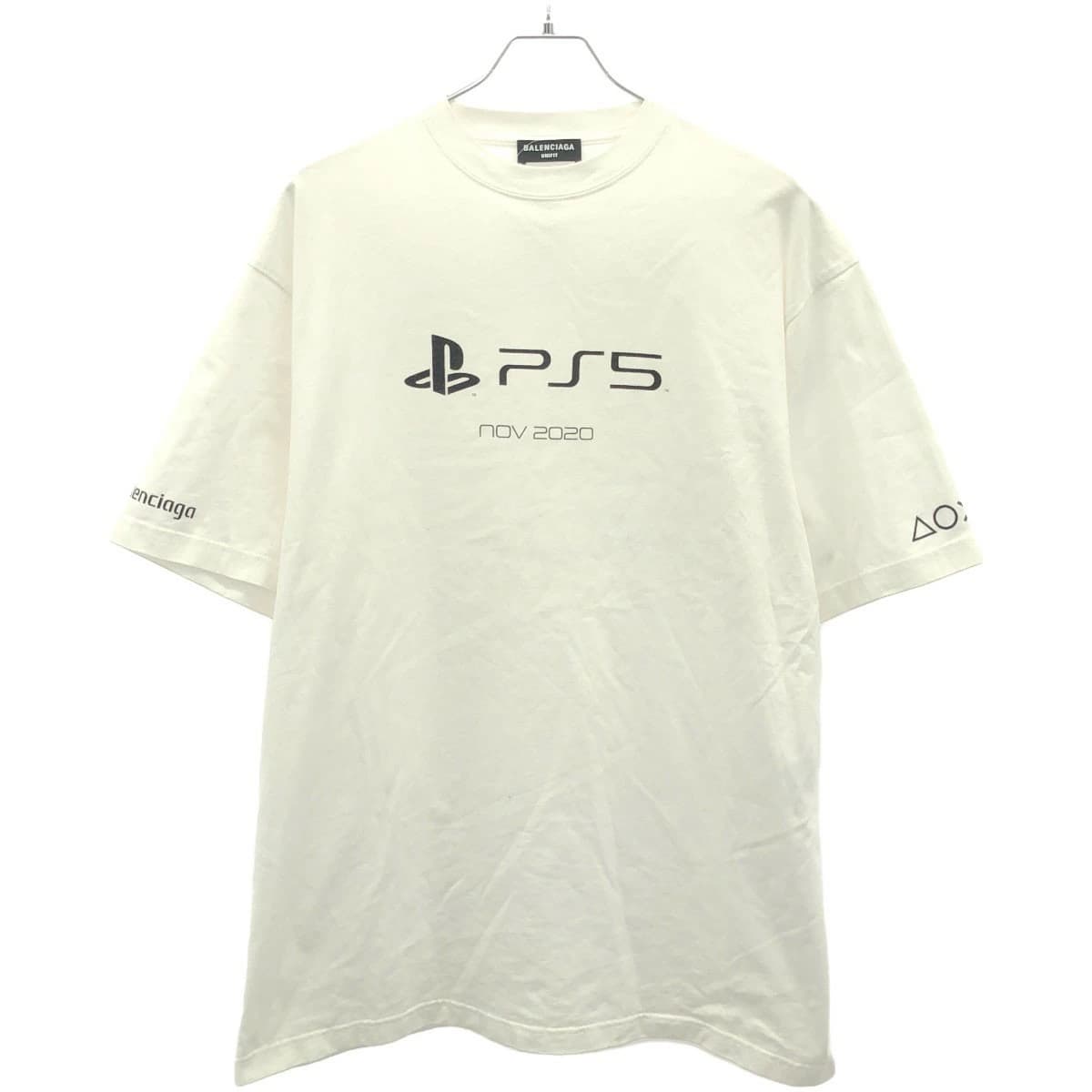 BALENCIAGA バレンシアガ Playstation PS5 プリント オーバーサイズTシャツ