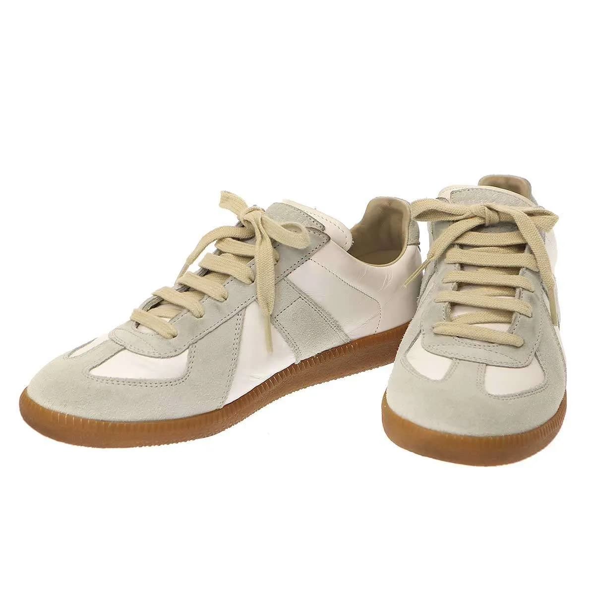 Maison Margiela メゾン マルジェラ REPLICA 70's レザージャーマントレーナースニーカー