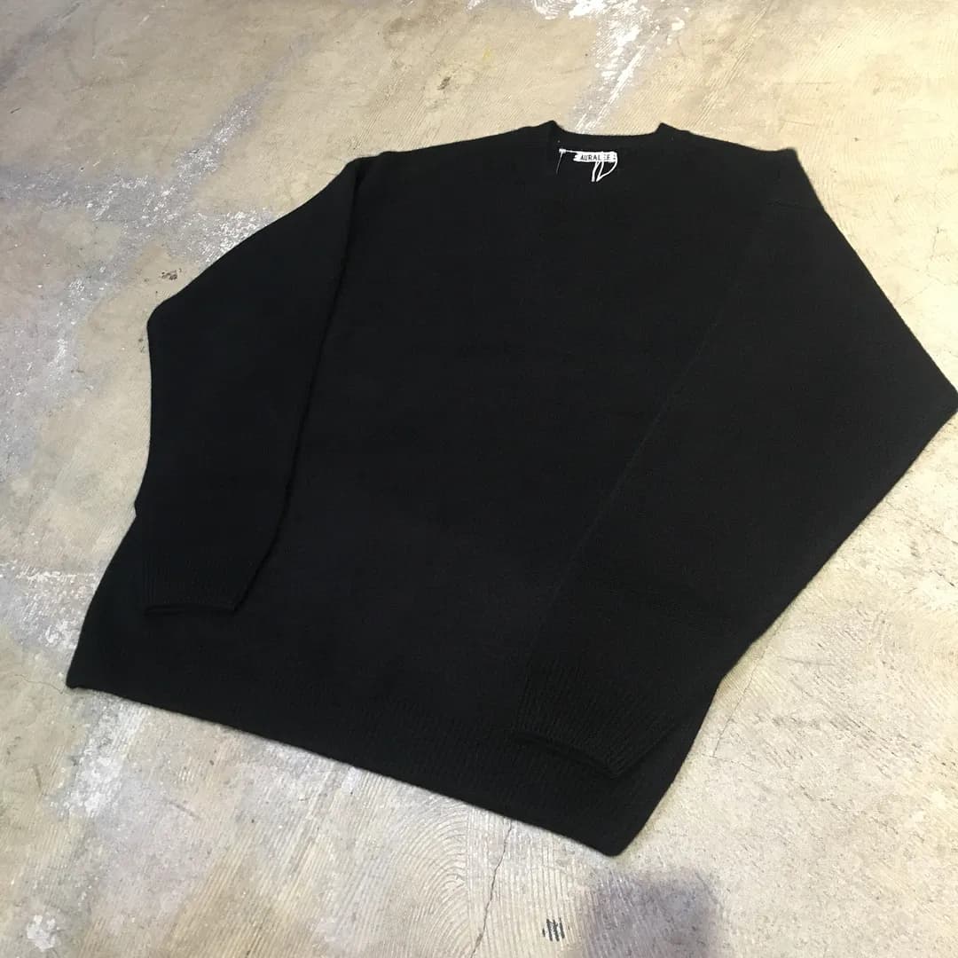 AURALEE AURALEE 18AW BABY CASHMERE KNIT P/O