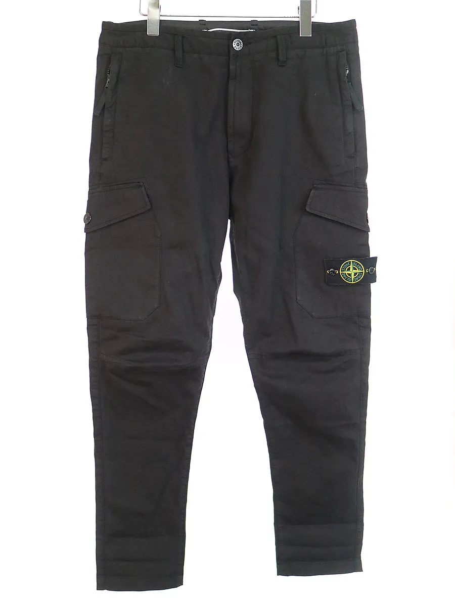 STONE ISLAND ストーンアイランド ストレッチコットンカーゴパンツ