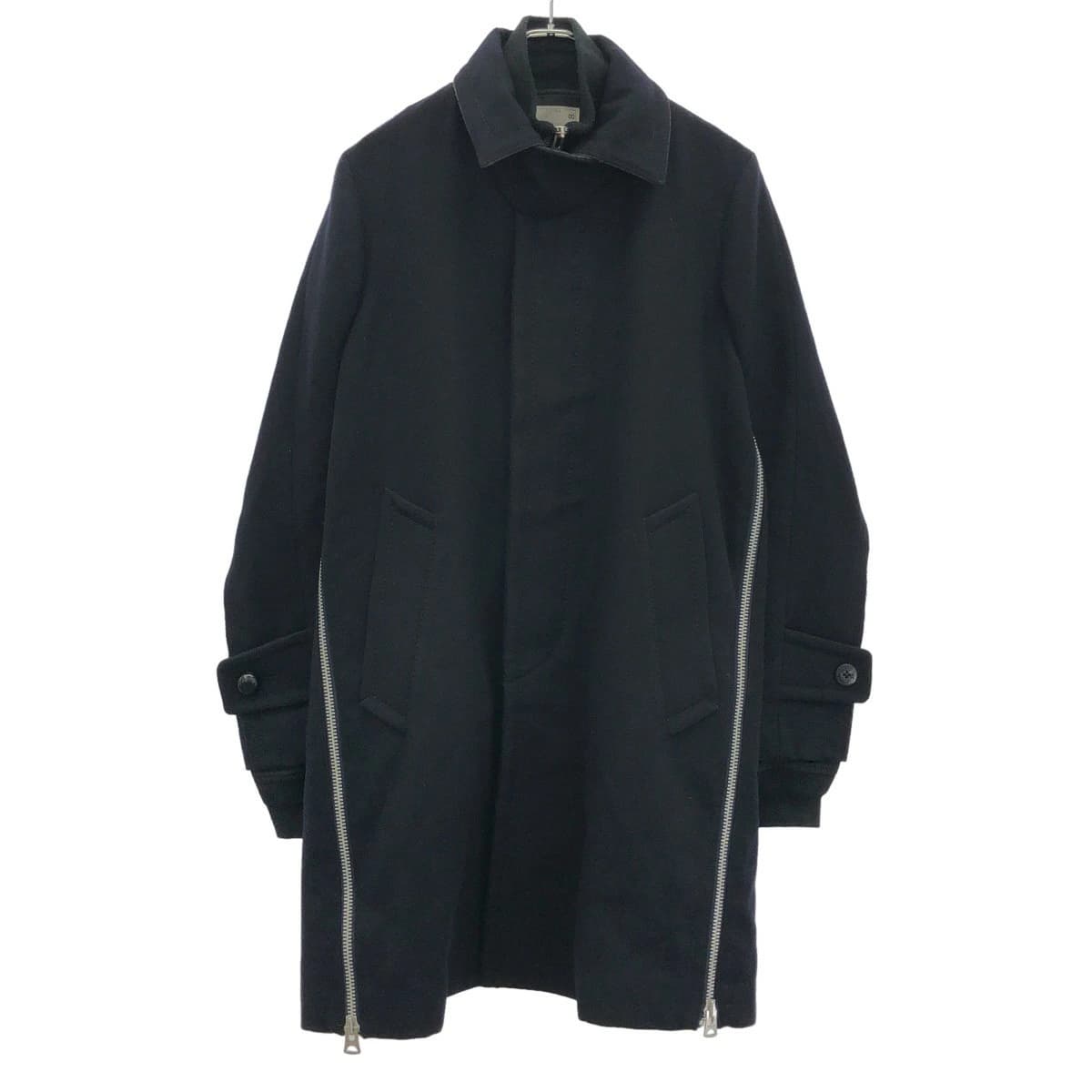 sacai サカイ 18AW ウールメルトンドッキングコート 18-01818M