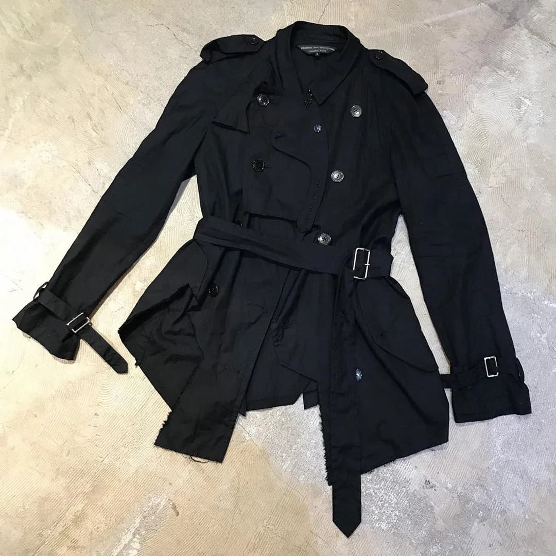 COMME des GARCONS COMME des GARCONS HOMME PLUS 16SS Cut off short trench jacket