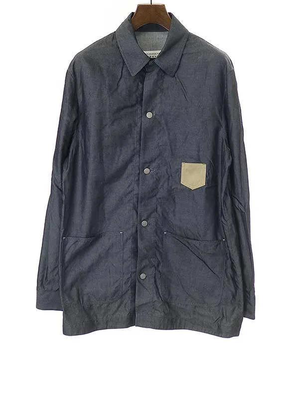 Maison Margiela メゾン マルタン マルジェラ 10 21AW SPORTSJACKET スポーツカバーオールシャツジャケット