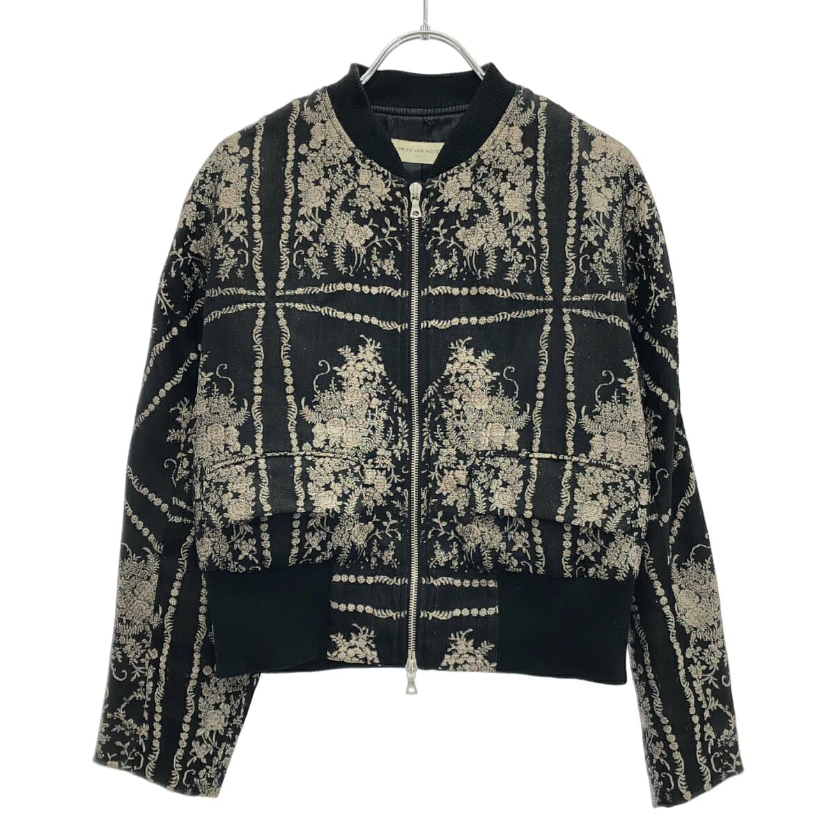 DRIES VAN NOTEN ドリスヴァンノッテン 15SS ジャガードジップアップボンバージャケット