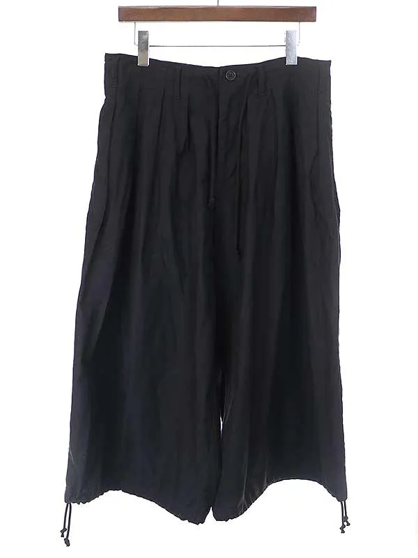 Yohji Yamamoto ヨウジヤマモト プールオム 19SS B-洗い加工バルーンパンツ