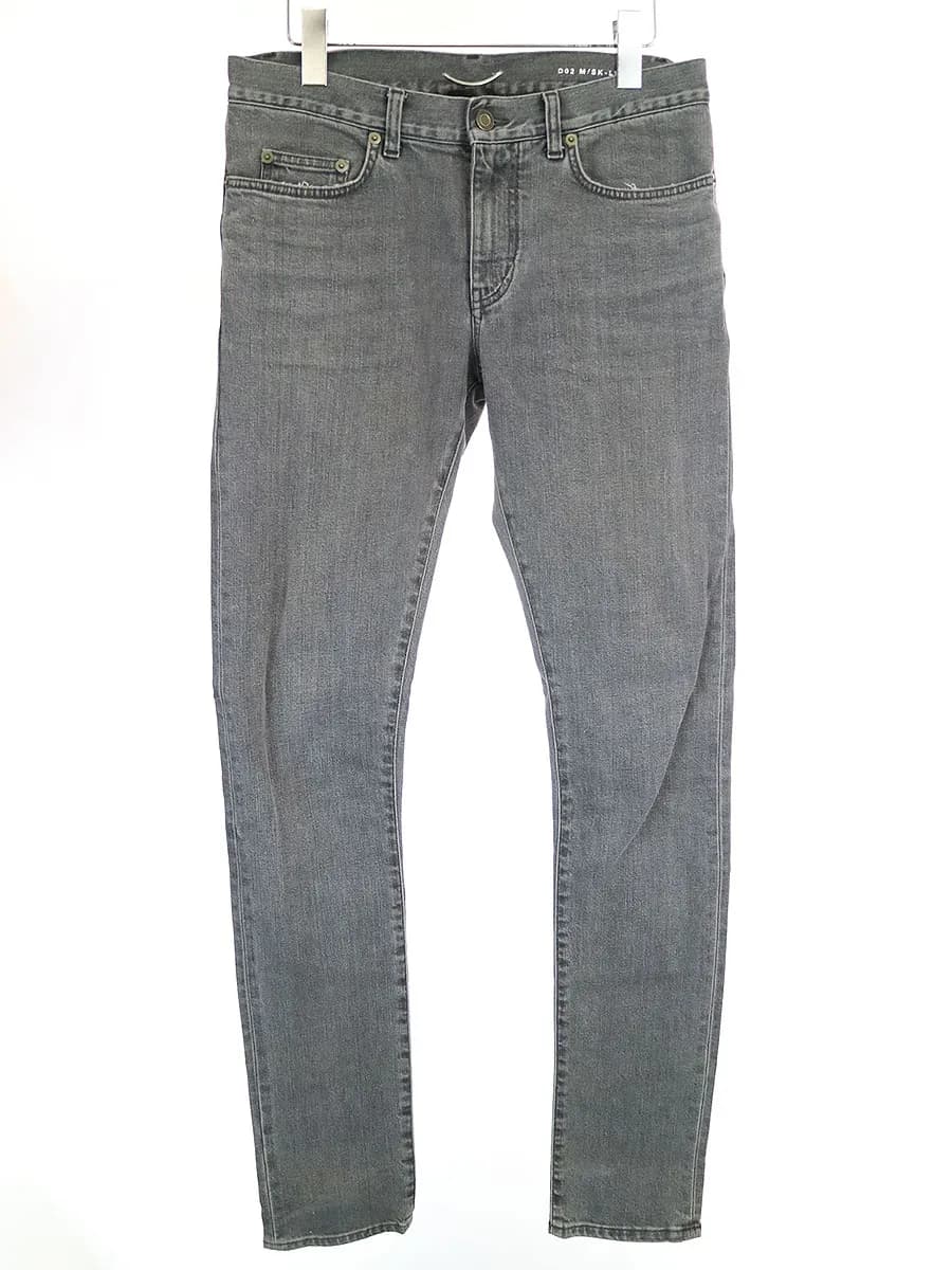 SAINT LAURENT サンローラン パリ 15SS D02 M/SK-LW ストレッチスキニーデニムパンツ