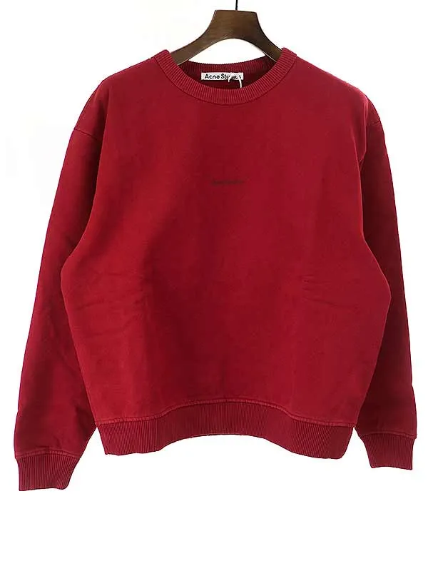 Acne Studios アクネストゥディオズ 21AW ロゴプリントスウェットトレーナー