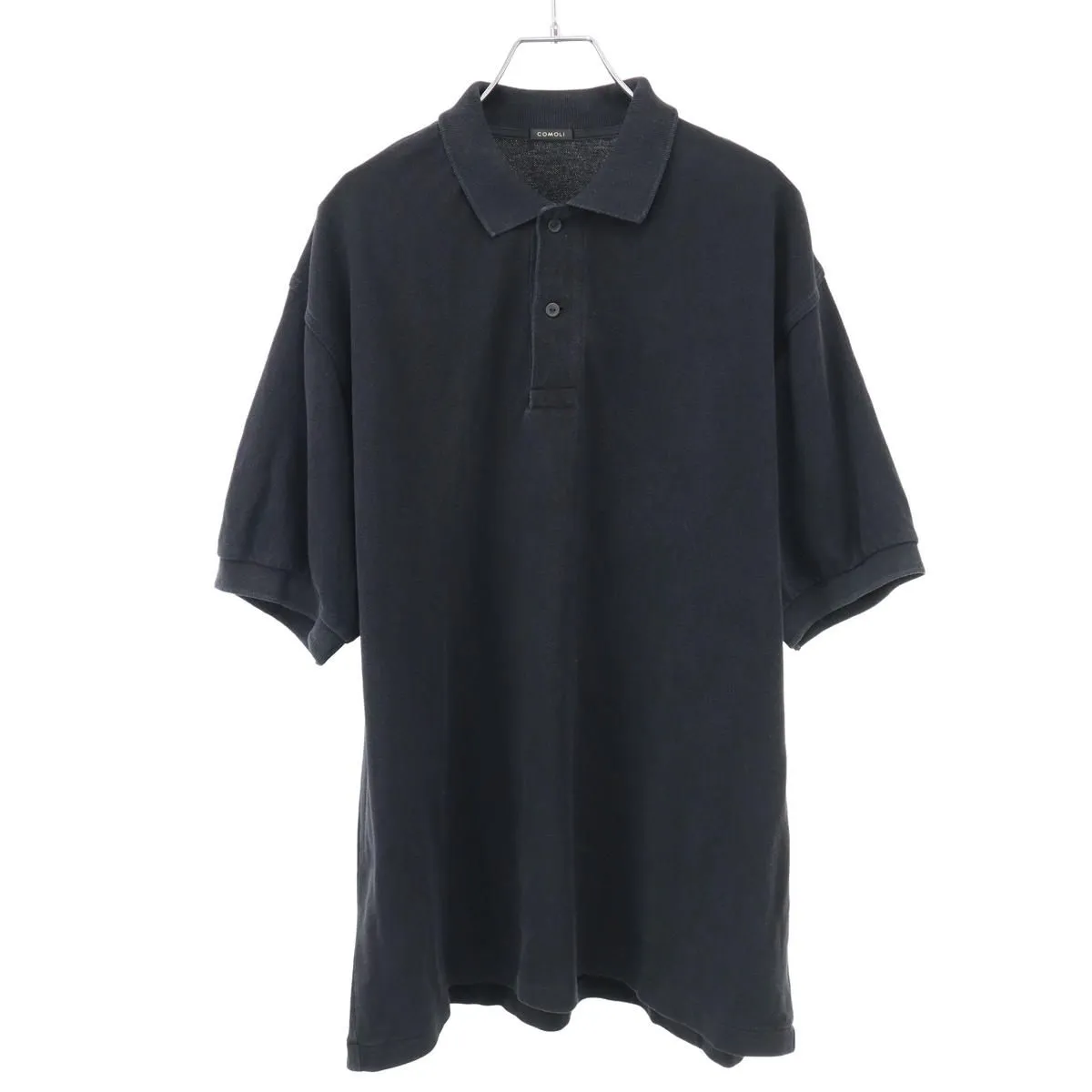 COMOLI コモリ 26SS 鹿の子 半袖ポロシャツ D01-05042