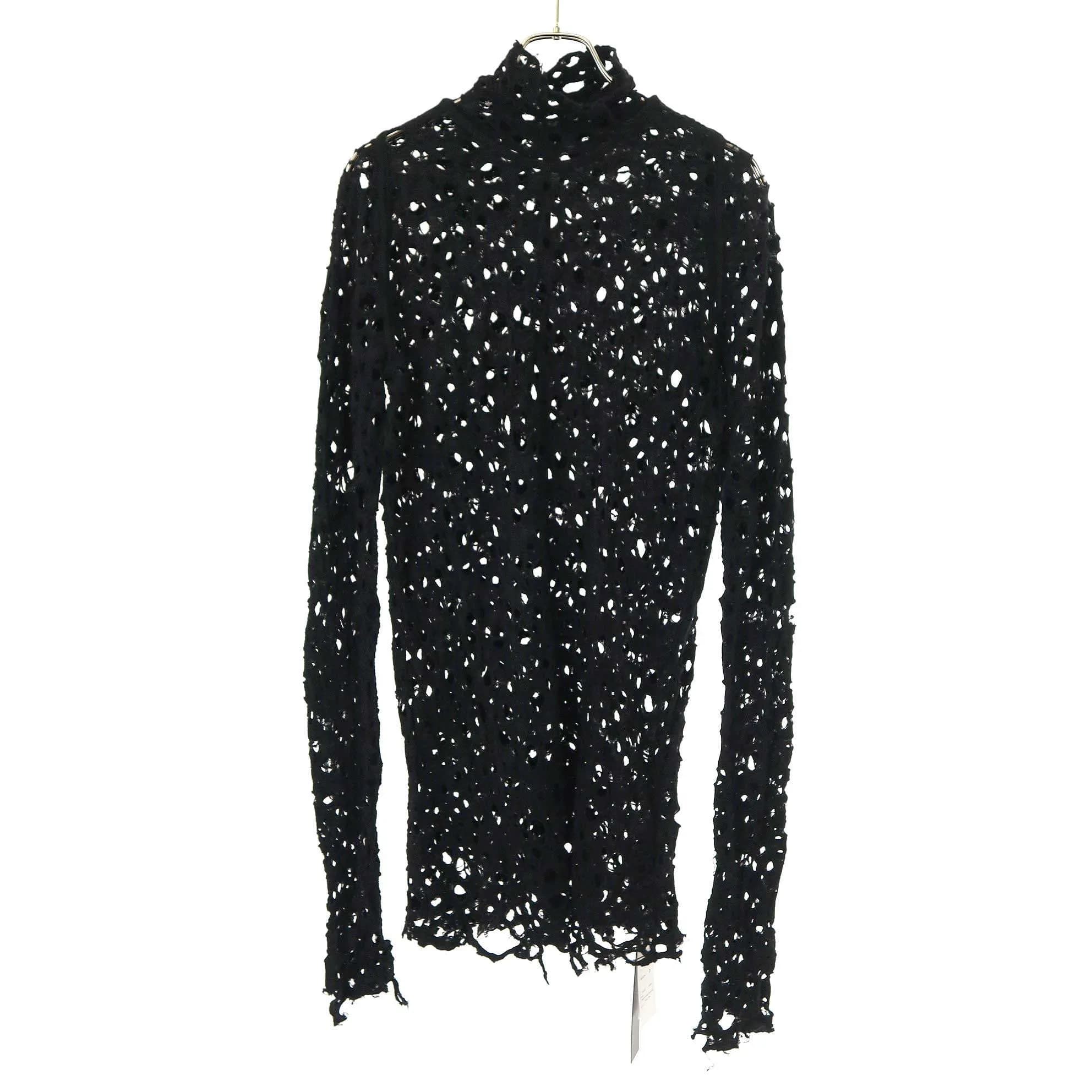 JULIUS ユリウス 24AW ハイネック ラプチャー トップ カットソー