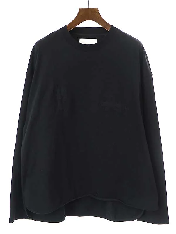 JIL SANDER ジルサンダー 20AW 刺繍デザインロングスリーブカットソー