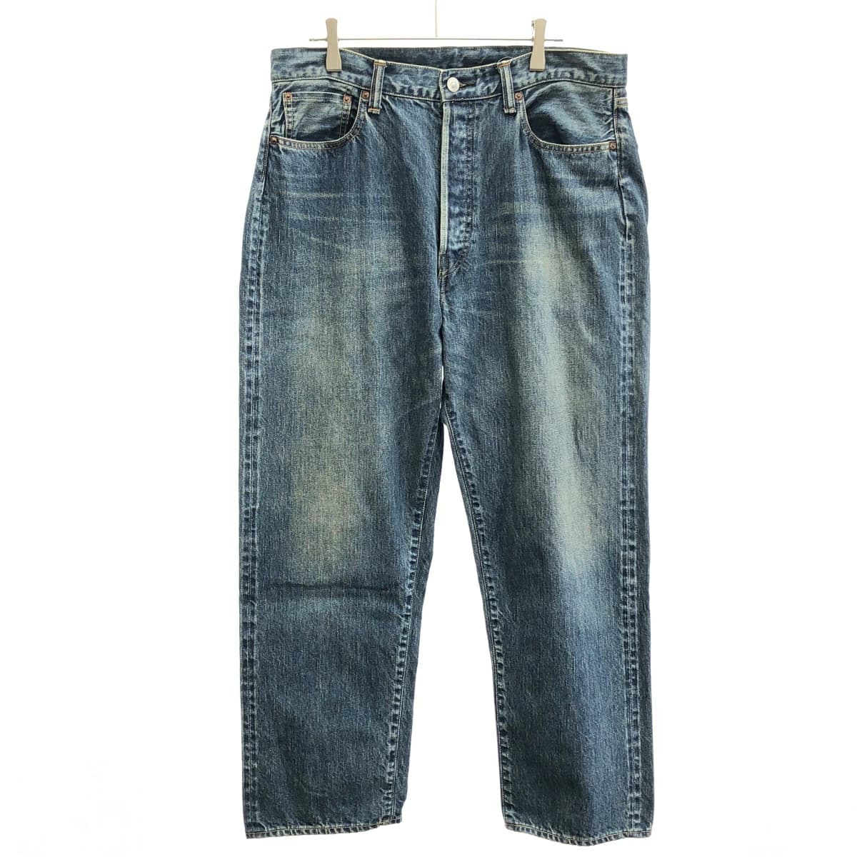 A.PRESSE ア プレッセ Washed Denim Wide Pants ウォッシュドデニムワイドパンツ AP-4002