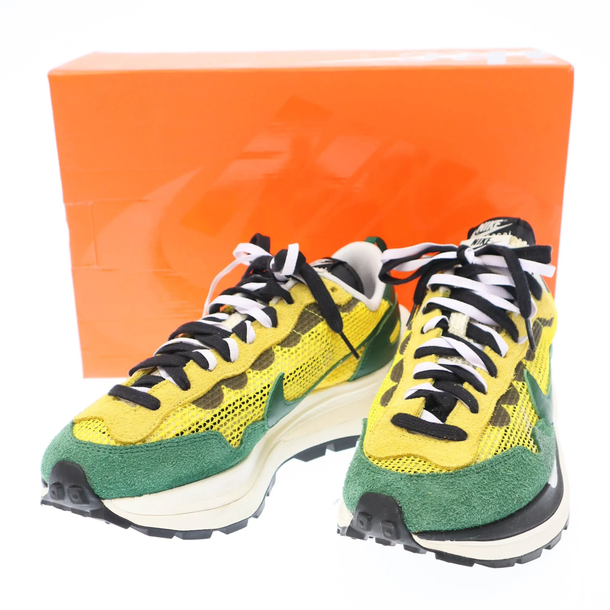 sacai サカイ ナイキ VAPOR WAFFLE TOUR YELLOW/STADIUM GREEN-SAIL ヴェイパーワッフルスニーカー CV1363-700