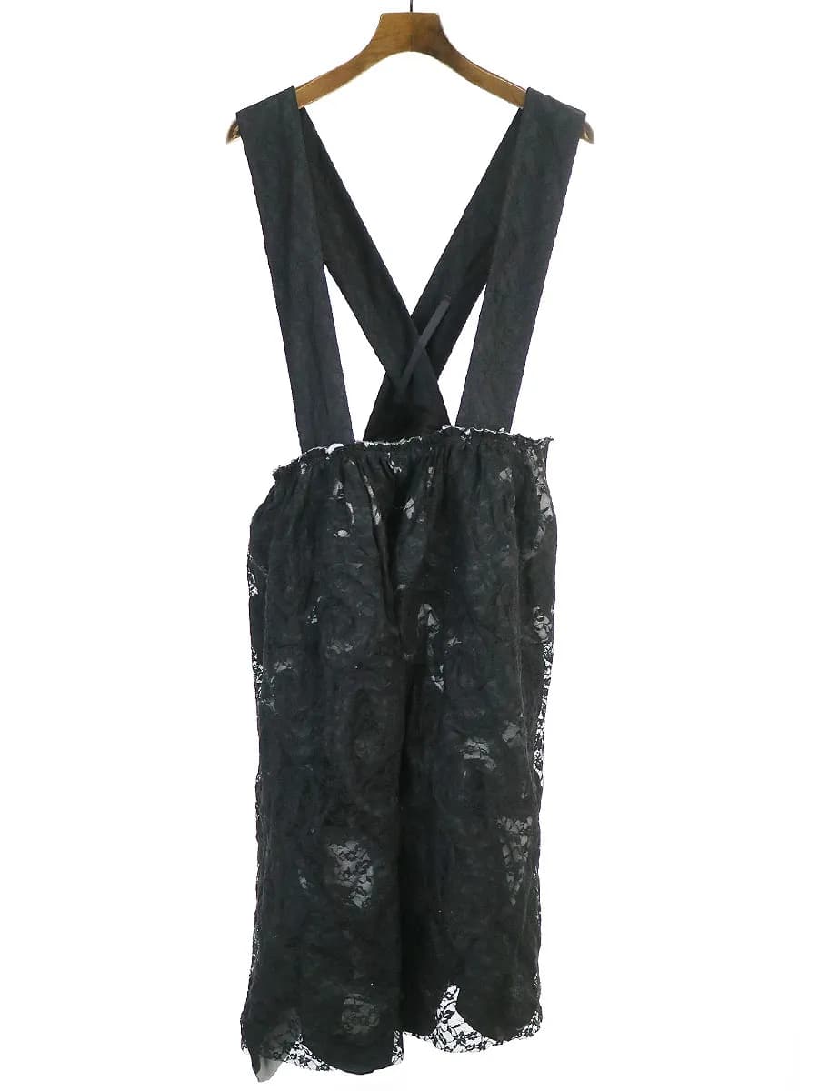 COMME des GARCONS コムデギャルソン コムデギャルソン 15AW レースジャンパースカート