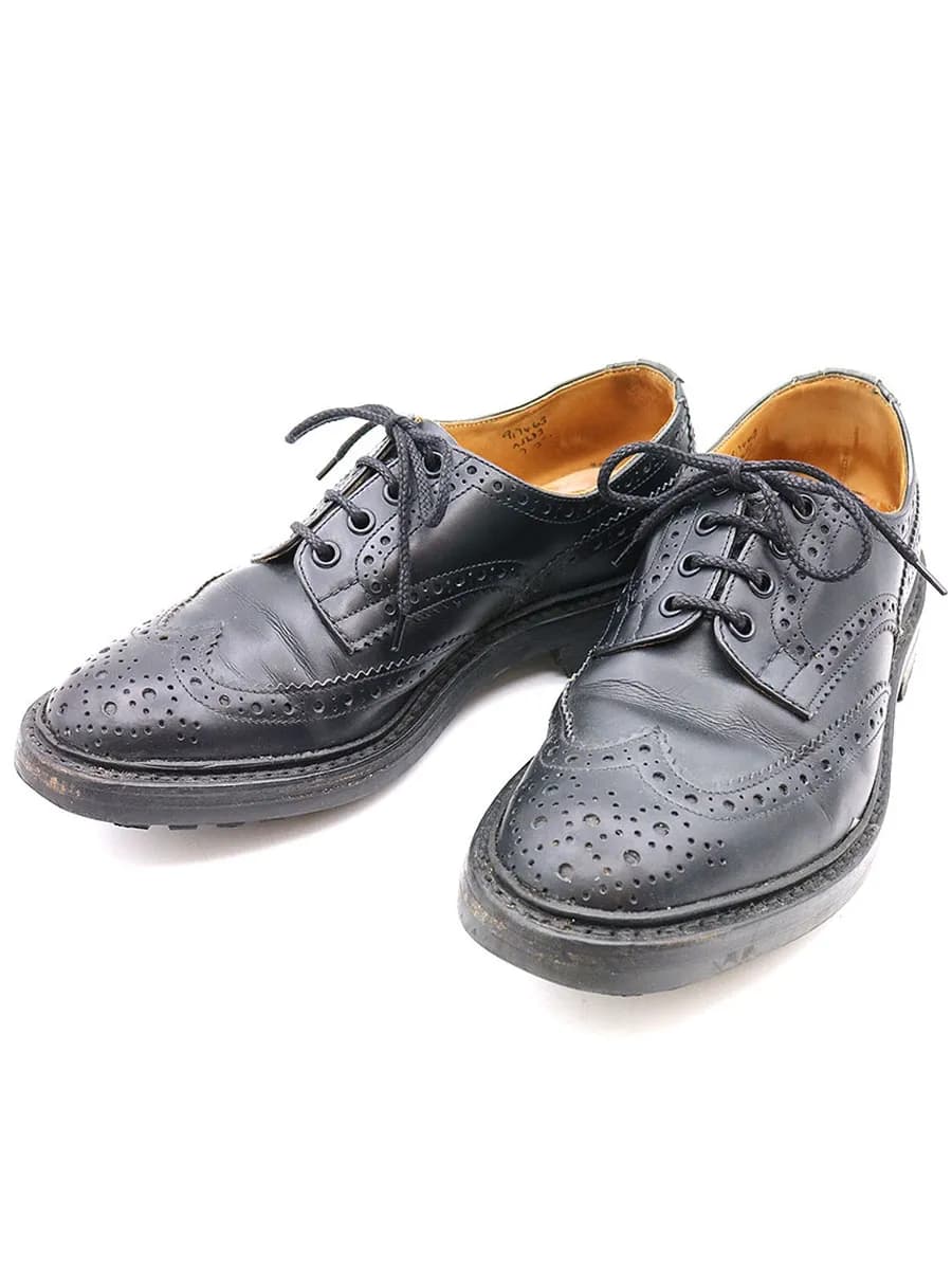 Tricker's トリッカーズ BOURTN コマンドソール ウイングチップシューズ