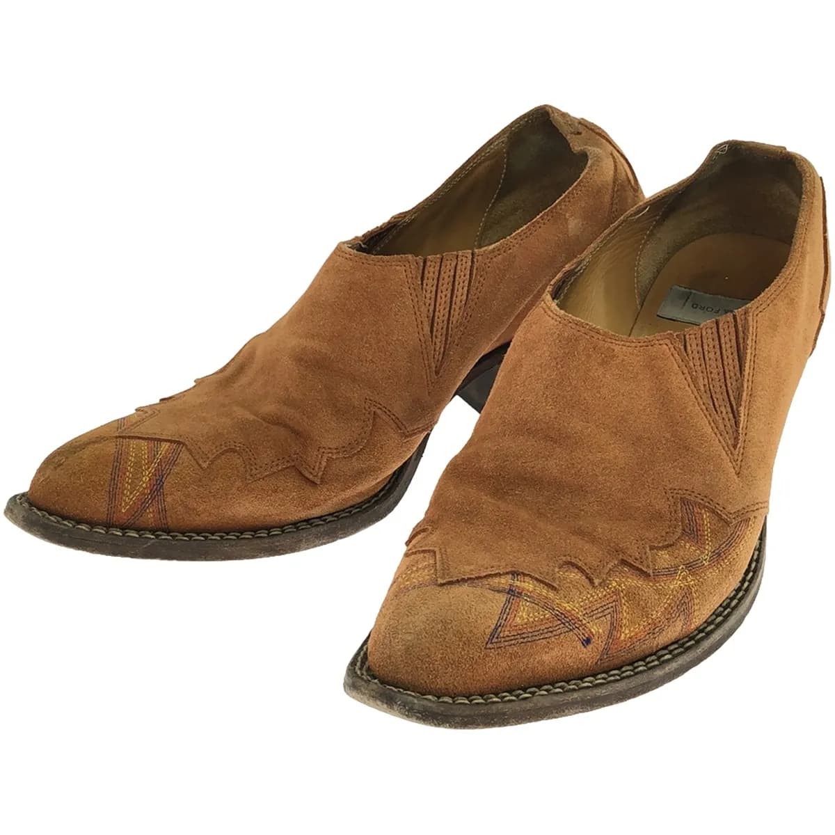 BED J.W. FORD ベッドフォード Westen shoes ウエスタンスエードレザーシューズ