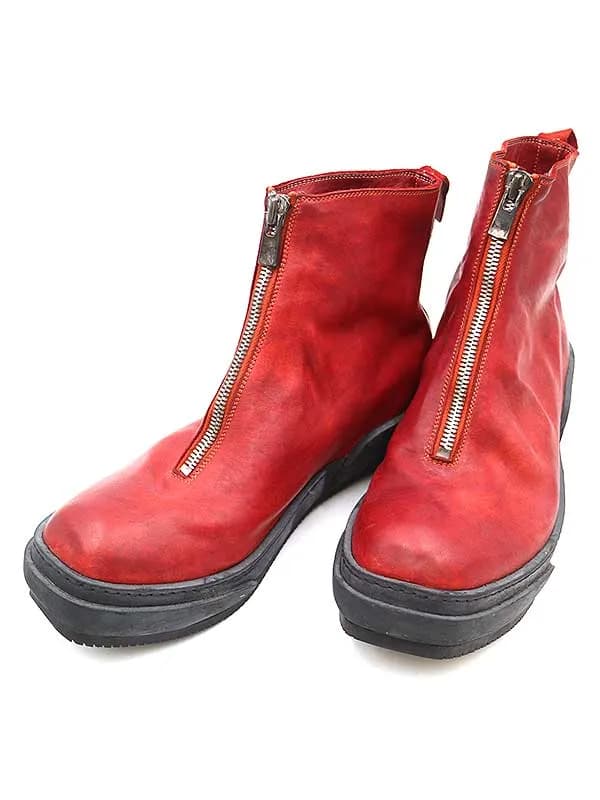 GUIDI グイディ フロントジップスニーカーブーツ