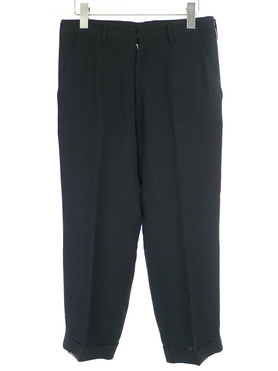 Yohji Yamamoto ヨウジヤマモト ファム 07SS クロップドシルクパンツ