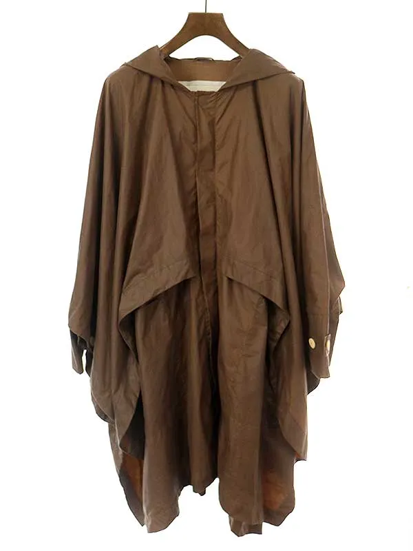 Toogood トゥーグッド 19SS THE MESSENGER CAPE WAXED COTTON ワックスコットンメッセンジャーコート
