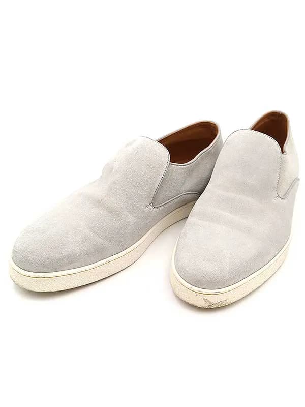 JOHN LOBB ジョン ロブ 0318 スウェードスリッポンスニーカー