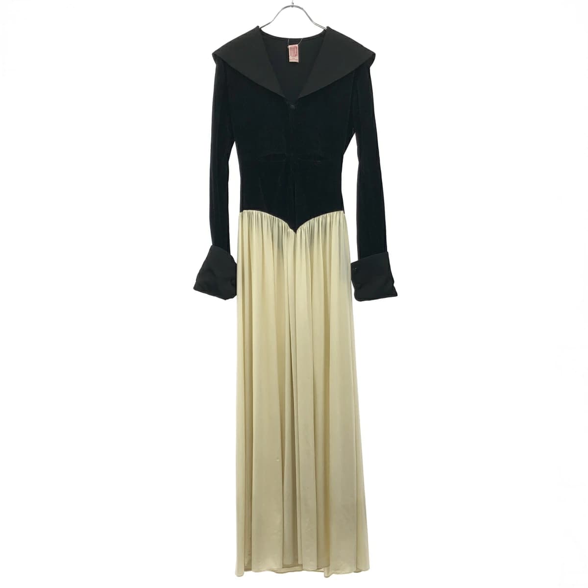 FETICO フェティコ 24AW VELVET JERSEY vスリットドレス FTC244-0806