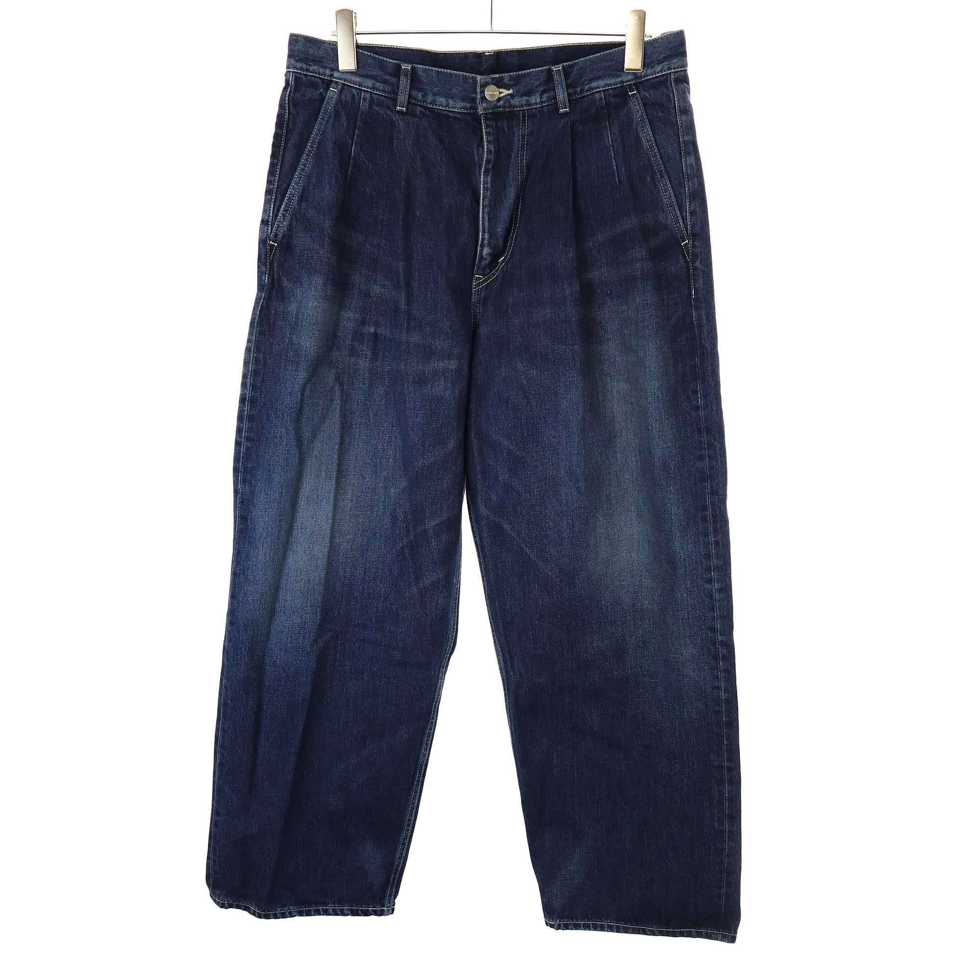 Graphpaper グラフペーパー 24SS Selvage Denim Two Tuck Pants 2タックセルヴィッジデニムパンツ