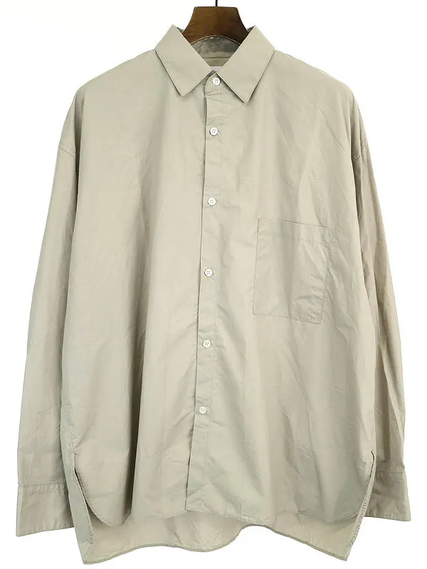 stein シュタイン 20SS Oversized Down Pattern Shirt オーバーサイズダウンパターンシャツ