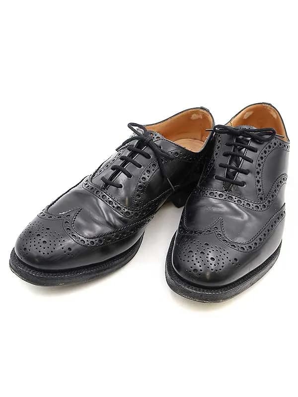 Church’s チャーチ BURWOOD ウイングチップレザーシューズ
