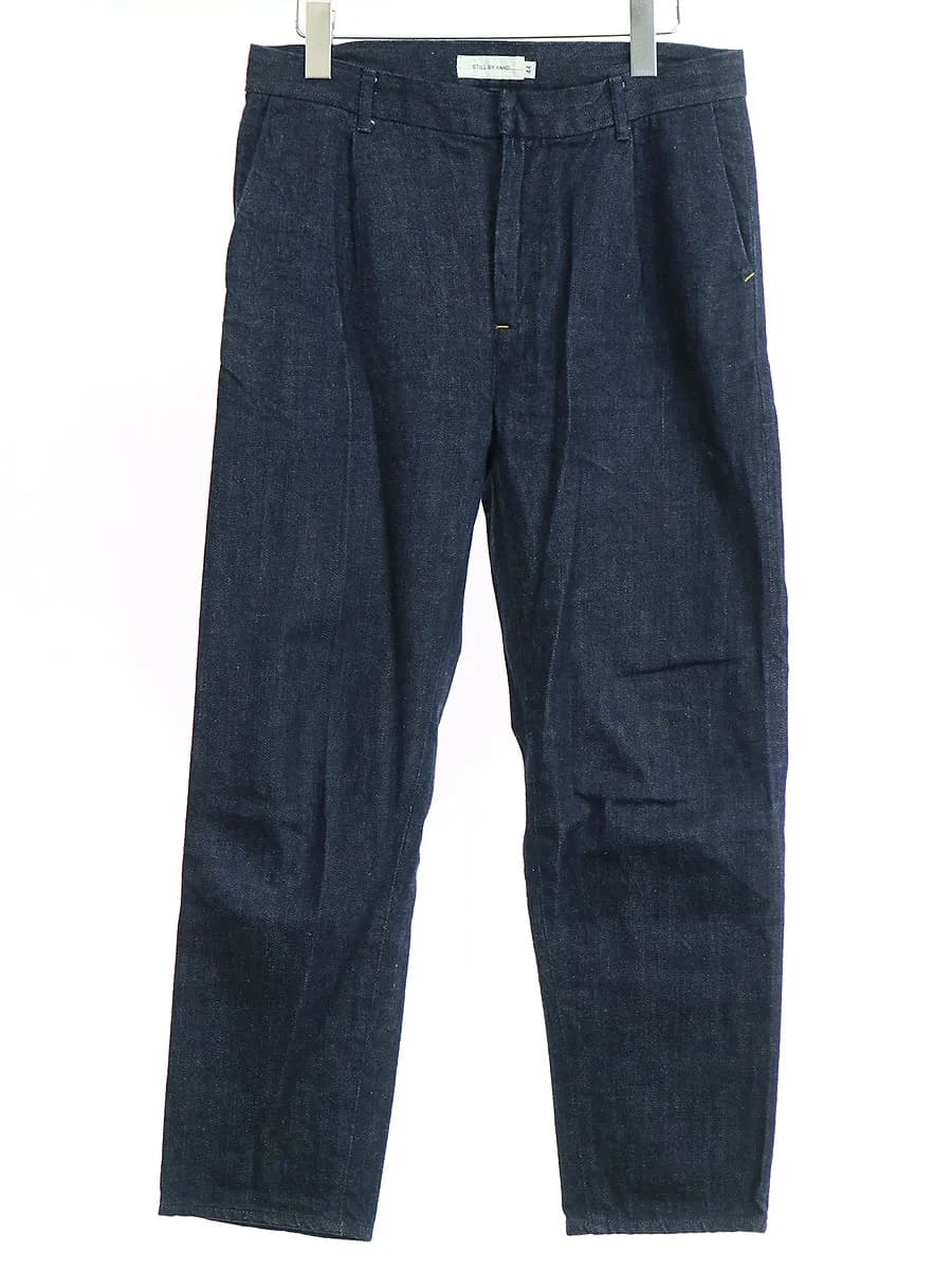 STILL BY HAND スティルバイハンド 1タックミニマムデニムパンツ