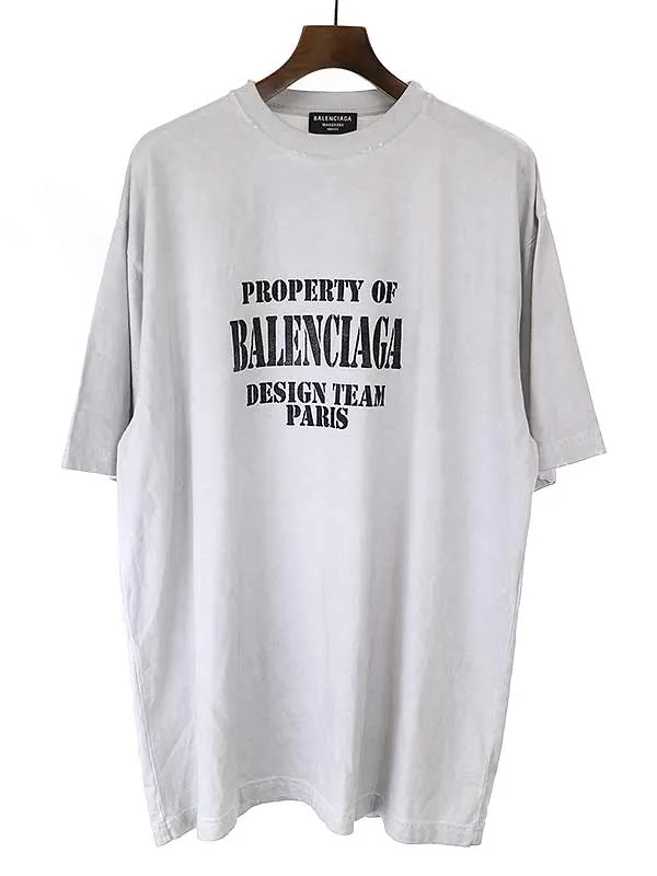 BALENCIAGA バレンシアガ 22SS PROPERTY OF BALENCIAGA オーバーサイズTシャツ