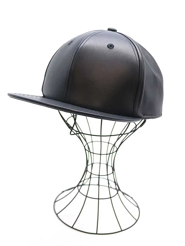 KIJIMA TAKAYUKI キジマ タカユキ × カールドノヒュー LAMB LEATHER TRUCKER CAP ラムレザートラッカーキャップ