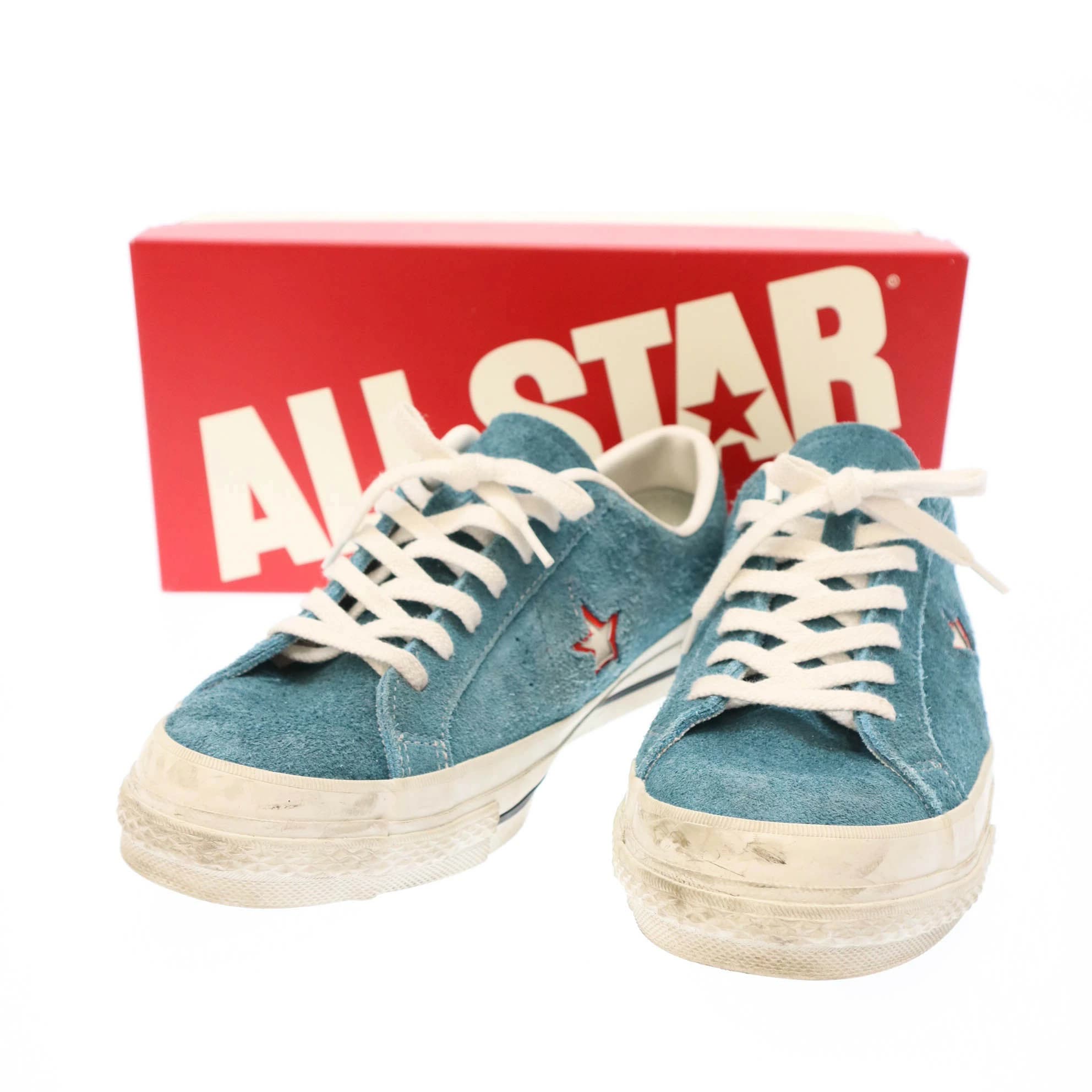 CONVERSE コンバース ファセッタズム ONE STAR J SUEDE/FC ワンスタースウェードスニーカー KR-SHO-U01