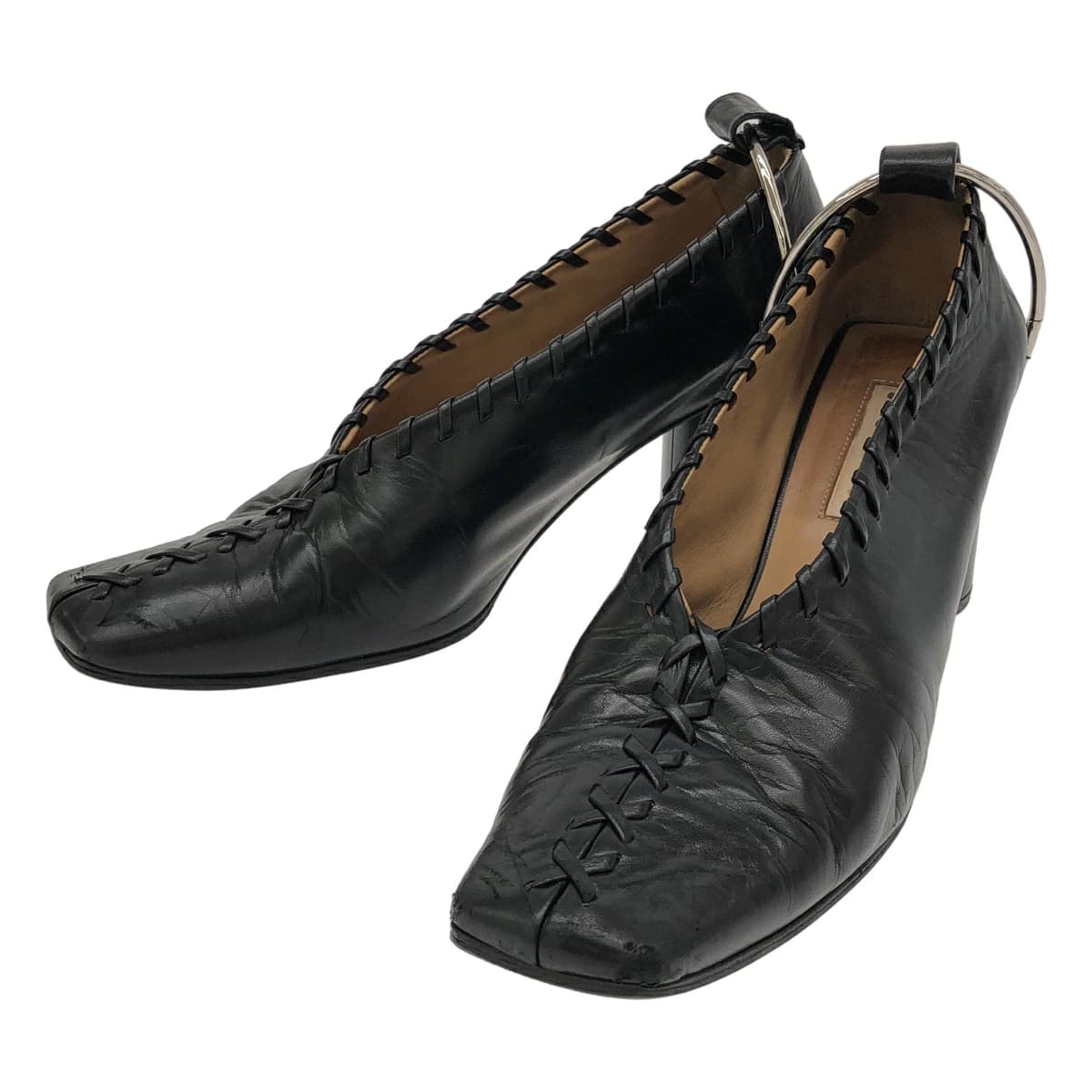 JIL SANDER ジルサンダー アンクレットバレエヒールシューズ