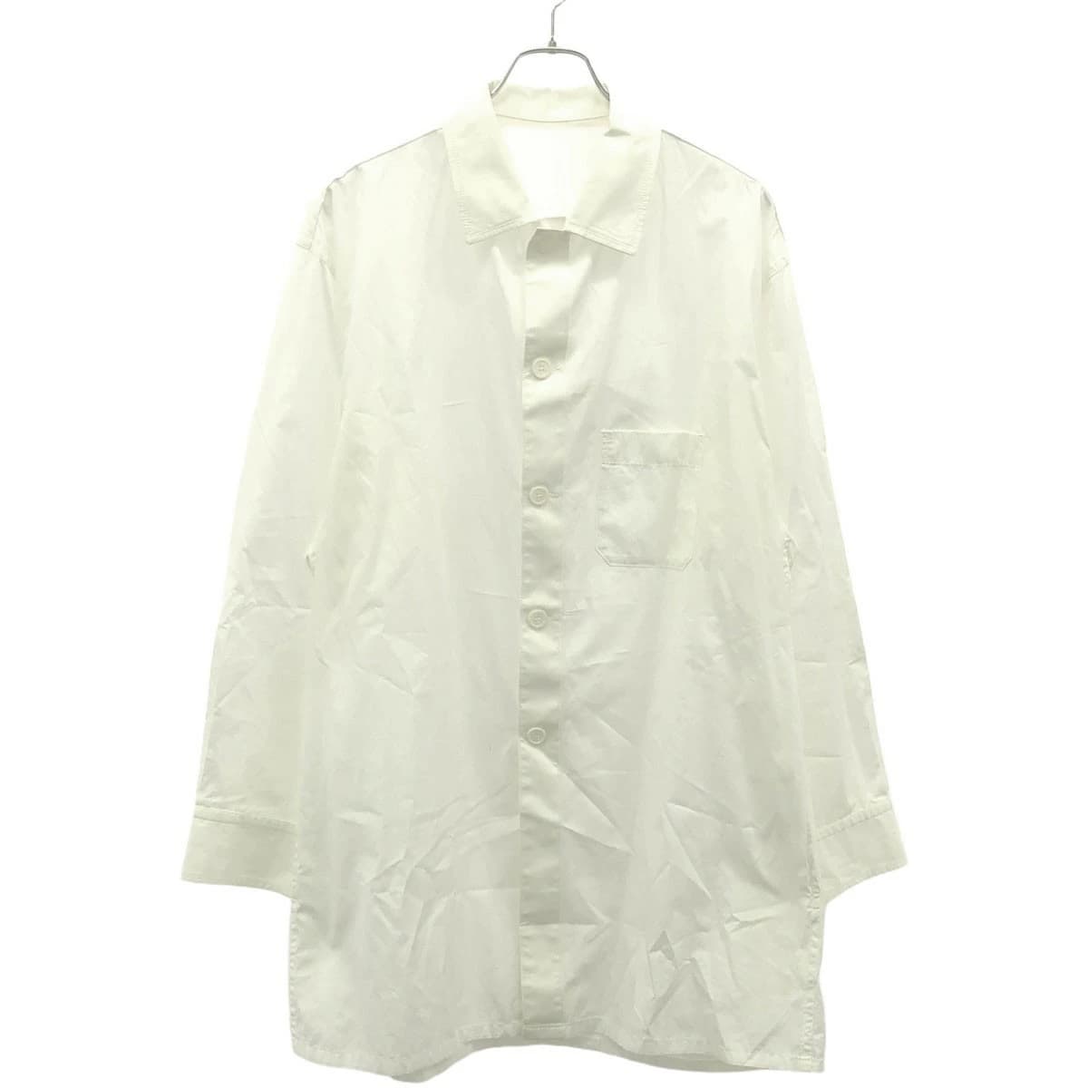 Yohji Yamamoto ヨウジヤマモト プールオム 18SS コットントッパーシャツ HW-B46-032