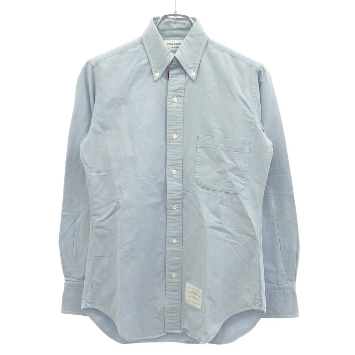 THOM BROWNE トム ブラウン トリコロール オックスフォードボタンダウンシャツ