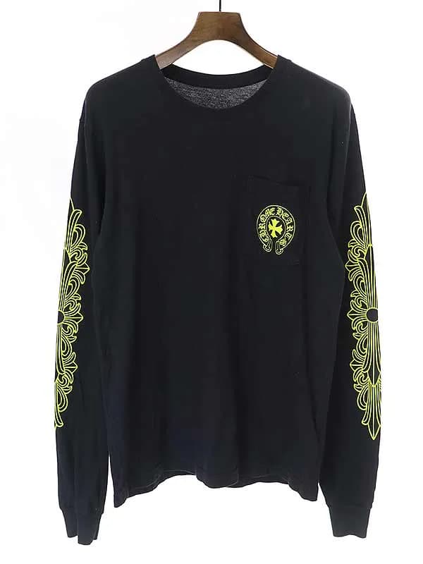 CHROME HEARTS クロムハーツ Neon Back Print L/S Tee ロングスリーブカットソー