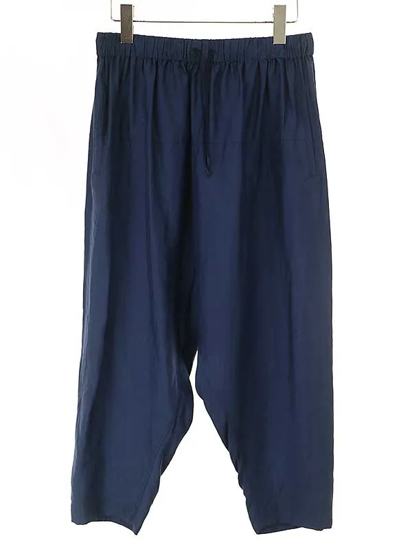 ARTS&SCIENCE アーツ&サイエンス String gather yoke pants シルクギャザーサルエルパンツ