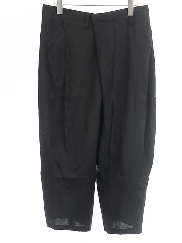 JULIUS ユリウス 19AW TUCKED BAGGY TROUSERS タックバギートラウザーズパンツ