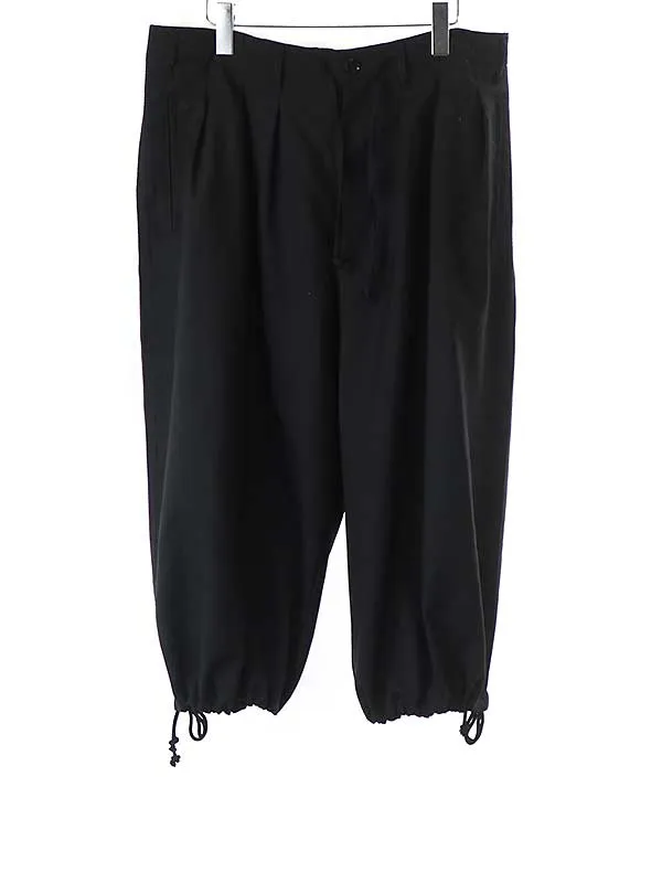 Yohji Yamamoto グラウンド ワイ T/W Gabardine Balloon Pants ウールギャバジンバルーンパンツ