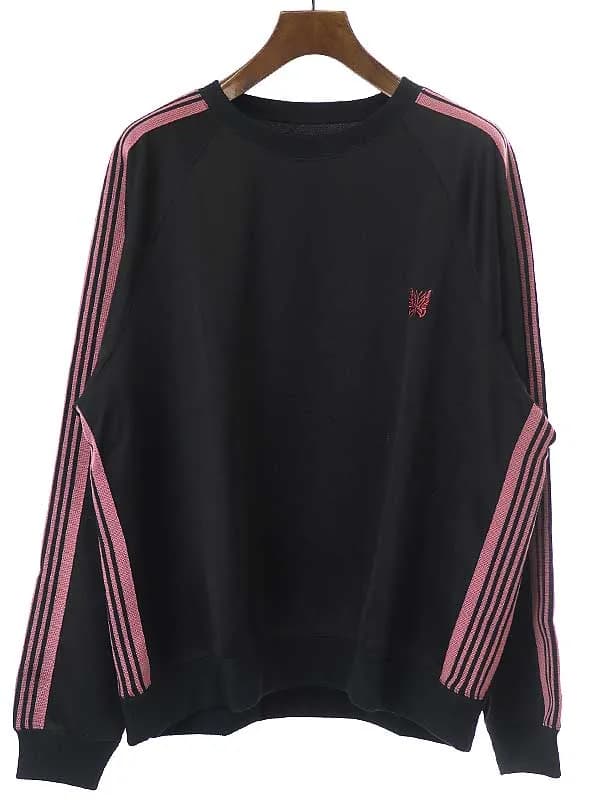 NEEDLES ニードルズ 22AW Track Crew Neck Shirt Poly Smooth トラッククルーネックカットソー