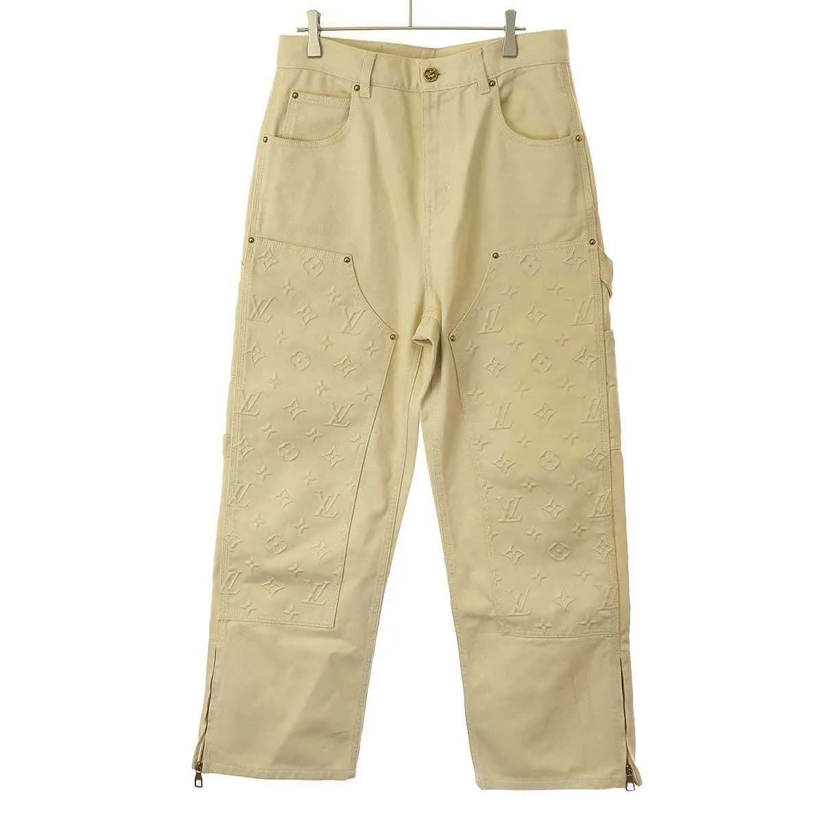 LOUIS VUITTON ルイヴィトン 23SS Monogram Carpenter Long Pants モノグラムカーペンターパンツ