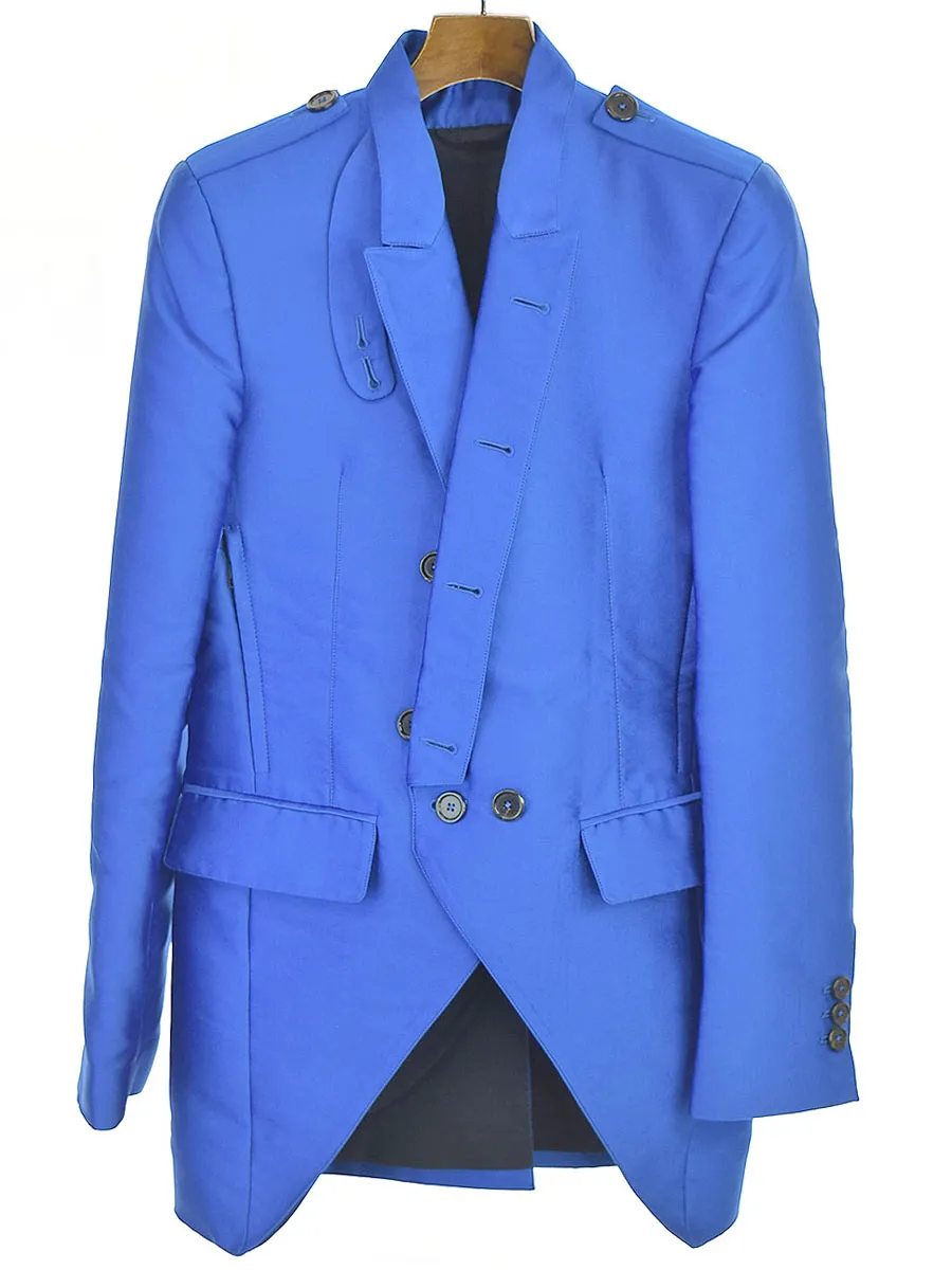 ANN DEMEULEMEESTER アンドゥムルメステール 12AW LOOK22 サテンジャケット