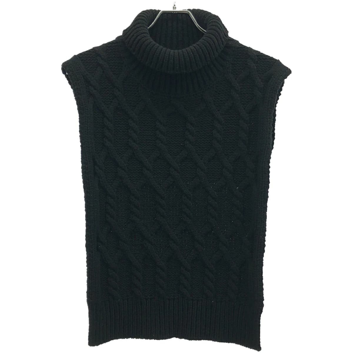 JIL SANDER ジルサンダー 21AW ハイネックケーブルニットベスト KR JM IW 0531