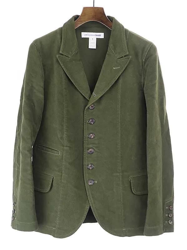 COMME des GARCONS コムデギャルソンシャツ 17AW コットンモールスキンジャケット